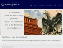 Tablet Screenshot of glimcolaw.com